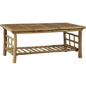 โต๊ะกาแฟไม้ไผ่ทรงสี่เหลี่ยมเฟอร์นิเจอร์ลานบ้านกลางแจ้ง - Product Image 2