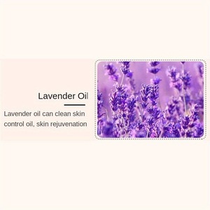 Natural Premium Handmade Transparent Crystal Dried Petal Soap Bulk Lavender <strong>Essential</strong> <strong>Oil</strong> Sweet Fresh Cleansing Rich 100% Pure - Product Image 6