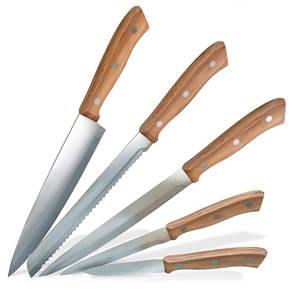 Handcrafted Stainless Steel Chef <b>Knife</b> Set with Premium Blade Finish and Comfortable Handles for Everyday Cooking - Product Image 2