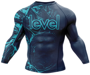Rashguard long MMA pour homme de haute qualité, respirant, en Spandex/Nylon, écologique, avec design personnalisé, nouvelle arrivée, vente en gros - Product Image 3