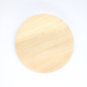 9 inch tre tấm tròn <span class=keywords><strong>compostable</strong></span> tự nhiên sợi tre tấm dùng một lần - Product Image 3