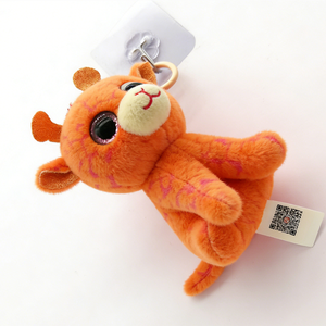 Customized <b>Cute</b> Plush Animal Keychains 3D Cartoon Soft Toy Collection Multicolor Design - Product Image 1