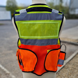 Toutes les tailles Nouveau style Gilet de travail de sécurité de meilleure qualité pour la vente en ligne Gilet de sécurité pour hommes de fabricant populaire à bas prix d'usine - Product Image 2