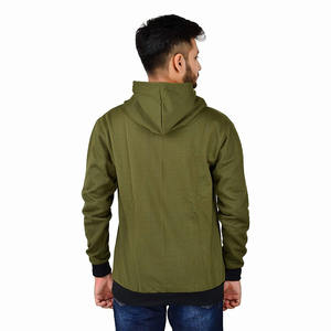 Sudadera con capucha de bolsillo de canguro Unisex personalizada de alta calidad Estilo de moda en diferentes colores Material de algodón 100% para el invierno - Product Image 4