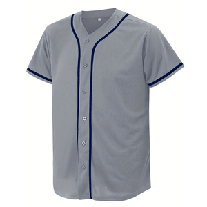 Camisetas de béisbol hechas a medida de alta calidad para adultos, conjuntos de ropa deportiva con estampado Digital de talla grande transpirable Unisex a la venta - Product Image 1