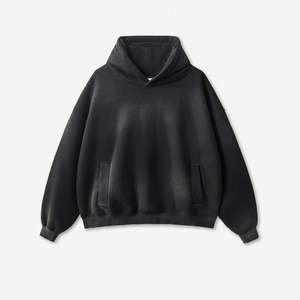 Sweat-shirt vintage en gros, qualité supérieure, sweat-shirt délavé à l'acide, coton lourd mélangé, sweat-shirts pour hommes, logo personnalisé - Product Image 2