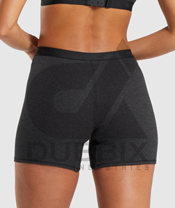 Pantalones cortos de entrenamiento para mujer, pantalones cortos de gimnasio para mujer, logotipo personalizable, pegatina, diseño de patrón de Color, pantalones cortos para mujer - Product Image 2