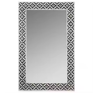 Custom <b>Vintage</b> Design Camel Buffalo Bone Inlay Wall <b>Mirror</b> with Mop Inlay Frame Top Design by crescent crafts - Product Image 1