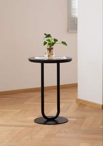 Tables d'appoint industrielles modernes avec cadres métalliques audacieux pour un décor saisissant et fonctionnel - Product Image 2