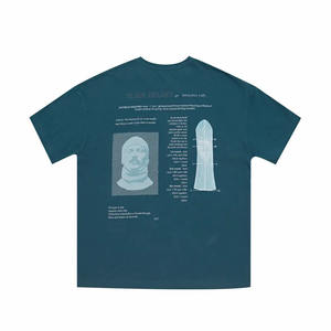 Custom Logo Summer Comfortable <b>T</b>-<b>shirts</b> Printed Knitted Cotton <b>Oversize</b> <b>T</b> <b>Shirts</b> for Men <b>Plain</b> Loose Breathable 2025 tshirts - Product Image 6