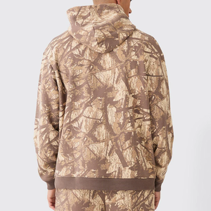 Suéter de camuflaje de gran tamaño de algodón personalizado de alta calidad para Hombre Sudaderas con capucha y sudaderas con estampado de pantalla - Product Image 4