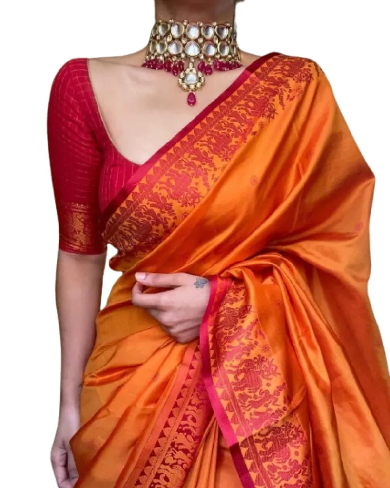 Handloom Mềm Cotton In Saree Trọng Lượng Nhẹ Lụa Hàng Ngày Mặc Dân Tộc Quần Áo Chạy Áo Mảnh Dễ Dàng Xử Lý Ấn Độ Pakistan