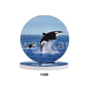 Sous-verres en cuivre pur de Mule de Moscou de forme ronde martelée pour tasses en cuivre verres à cocktail et petites bouteilles de vin - Product Image 5