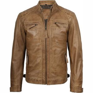 Nouvelle veste pour hommes en cuir synthétique Offres Spéciales de qualité professionnelle 2025 - Product Image 5