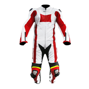 Combinaison de moto en cuir de vachette véritable Combinaison de moto en cuir personnalisée - Product Image 4