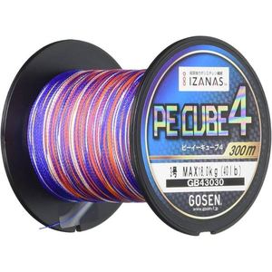สายตกปลา GOSEN PE CUBE4 300-600 ม. (รุ่น: 1/1.2/1.5/2/3) - Product Image 2
