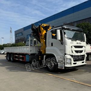 Grúa Articulada Plegable Montada <span class=keywords><strong>en</strong></span> Camión Isuzu Giga 8x4 <span class=keywords><strong>de</strong></span> Servicio Pesado <span class=keywords><strong>en</strong></span> Venta - Product Image 4