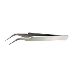 Pince à cils professionnelle en acier inoxydable de qualité supérieure couleurs personnalisées fabriquées en usine revêtement multicolore beauté marque privée - Product Image 5