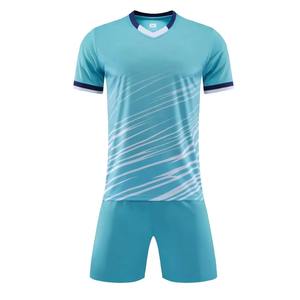 ชุดฟุตบอลเด็กคุณภาพสูง ชุดฝึกซ้อม ออกแบบเองได้ พิมพ์ลายด้วยความร้อน เสื้อฟุตบอล บริการ OEM - Product Image 4