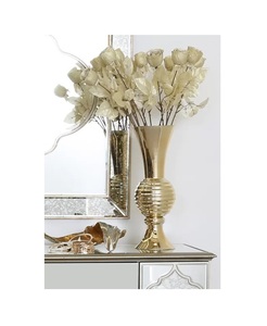 Vintage Design Modern Metal Home Tabletop Hotel Restaurant Decoration Customizable Aluminum Flower Vase with Size and Logo - Product Image 1