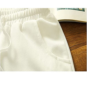 Pantalones cortos de yoga deportivos para hombre 100% algodón al por mayor con logotipo personalizado nueva moda entrenamiento impreso ropa deportiva bordada - Product Image 6