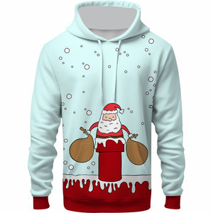 เสื้อฮู้ดดี้ผู้ชายคุณภาพดีรุ่นใหม่ล่าสุดสำหรับฤดูหนาว ดีไซน์โดดเด่น ระบายอากาศได้ดี แบบยูนิเซ็กซ์ ผลิตจากผ้าฝ้าย 100% ทรงโอเวอร์ไซส์ มีกระเป๋าปักลาย - Product Image 5