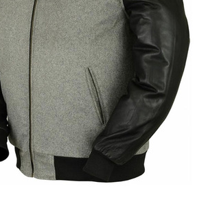 เสื้อแจ็กเก็ตเบสบอลสำหรับผู้ชายเสื้อสเวตเตอร์แบบประกบแนวสตรีทเสื้อแจ็กเก็ตสำหรับเด็กผู้ชาย - Product Image 5