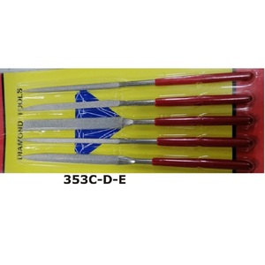 Lot de 5 limes diamantées (16 cm) fournitures de fabrication de bijoux outil de bijoux utilisation au prix le plus bas de haute qualité pour la fabrication d'outils professionnels - Product Image 2