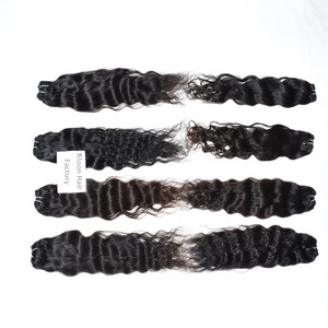 Fournisseur indien, 28 pouces, 1 paquet de cheveux bouclés, doux, soyeux, naturellement rebondissants, tissage pour femmes et vêtements de soirée, disponible au prix d'usine - Product Image 2