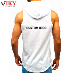 Pullover Fleece <b>Sleeveless</b> <b>Hoodies</b> With Pocket Your Own Logo Design <b>Men</b> <b>Sleeveless</b> <b>Hoodies</b> by VIKY INDUSTRIES - Product Image 6