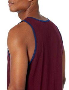Vente en gros de débardeurs personnalisés 100% coton débardeurs côtelés coupe musclée de haute qualité débardeurs sans manches d'entraînement de gymnastique pour hommes - Product Image 6