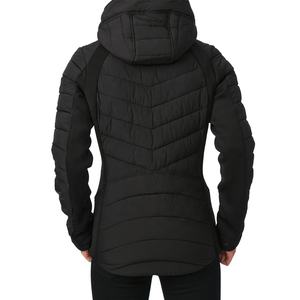 Vente en gros Veste matelassée camouflage réversible unisexe Parka d'hiver avec capuche à col rond - Product Image 3