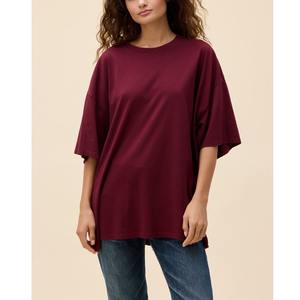 T-shirts décontractés pour femmes de haute qualité, manches courtes, 180 GSM, coton lourd, écologique, séchage rapide, pour l'exportation depuis le Bangladesh - Product Image 4
