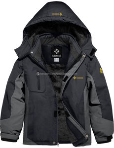 Sweat à capuche à séchage rapide, veste de ski et de snowboard, respirante, vêtements de sport d'extérieur pour hommes, veste d'hiver, 100% polyester, adultes pour - Product Image 2