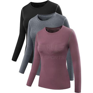 Camiseta de Manga Larga con Cuello en V, Diseño Personalizado, Colección Verano 2025 para Mujer, Estilo Dulce Coreano, Corte Regular, 100% Algodón Tejido - Product Image 2