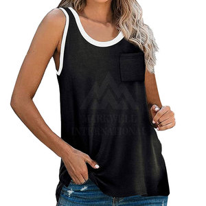 เสื้อกล้ามผู้หญิงระบายอากาศได้ดีดีไซน์ใหม่น้ำหนักเบา - Product Image 1