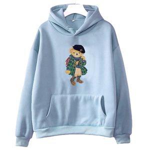 Ne Style impression sweats à capuche femmes à la mode sweats hiver polaire vêtements confortable décontracté à manches longues pulls surdimensionnés - Product Image 4