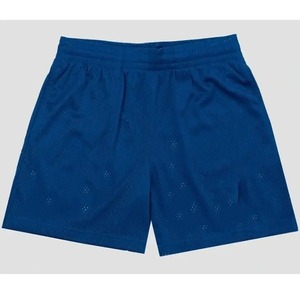 Shorts de sport décontractés en maille unie avec logo personnalisé, taille élastique, longueur mi-cuisse, pour femmes, sublimation, vente en gros - Product Image 6