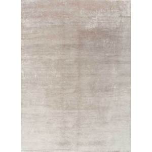 Alfombra de Lana Anudada a Mano Azalea Gris y Negra, Diseño Abstracto Sólido, Rectangular, para el Hogar, Pasillo, Hecha a Mano para Uso en la Sala de Estar - Modelo Siwl-05 - Product Image 1