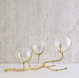 New Leaf Design Metal Candle Holder Luxury Usage for Home Hotel Restaurant Wedding Outdoor Indoor Made in India Handicraft - Product Image 5