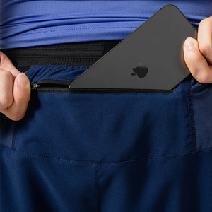 OEM Men's Casual Mid Waist Canvas Running <b>Shorts</b> <b>Stretchy</b> Rib Design Elastic Closure Solid Bermuda Pattern Knitted Weaving - Product Image 5