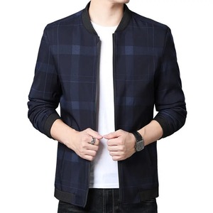 Mode Zipper up Veste de baseball pour hommes Blazers décontractés Marque Manteau Hiver Qualité Toile Vêtements - Product Image 1