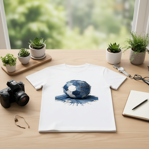 T-Shirt Unisex 100% Cotone 210GSM, Vestibilità Oversize Casual, Stampa Personalizzata Serigrafica di Rose, Stampa DTG, Maglietta Compressa - Product Image 3