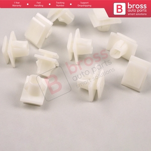 BCF2088 10 Pieces Front Rear Door Exterior <b>Trim</b> Moulding <b>Clip</b> for 75315 STK A01 - Product Image 3