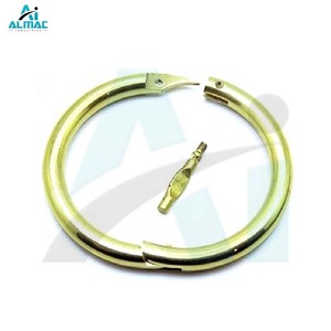 ห่วงจมูกวัวทองเหลืองใช้ซ้ำได้ดีไซน์สีเขียว Almac ติดตั้งง่ายขอบเรียบปราศจากความเจ็บปวดเครื่องมือผ่าตัด - Product Image 1