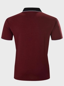 เสื้อโปโลสำหรับผู้ชายเสื้อกอล์ฟระบายอากาศได้ดี - Product Image 6