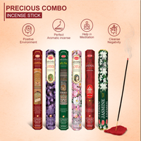 Varillas de Incienso HEM Originales de la Mejor Calidad con Fragancia Premium para Meditación, Yoga, Aromaterapia y Ambientación del Hogar