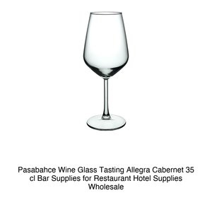 Copa de Vino Pasabahce Allegra Cabernet 35 cl, Artículos de Bar para Restaurantes, Suministros para Hoteles, Venta al por Mayor - Product Image 2