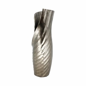 Vase décoratif de style antique en argent, adapté à la décoration de la pièce, à l'affichage en coin et aux intérieurs imposants, vente en gros en provenance d'Inde - Product Image 3