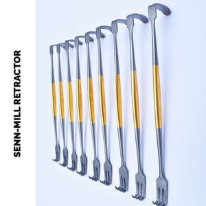 Haute qualité 9 pièces ALLEMAND Senn Miller écarteur 16cm pointu et émoussé 3 broches CE ISO APPROUVÉ par Surgiright Instrument - Product Image 1